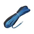 thumbnail image 1 of Cuerda de cabrestante sintética Correa de correa de 50 pies Cuerda Cuerda Cuerda Fibra sintética resistente Universal 4.8mm Cable de cabrestante de Azul DYNWAVEMX Cuerda de correa de remolque, 1 of 8