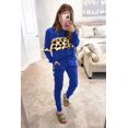 thumbnail image 4 of Conjunto Deportivo PRETTYGARDEN 2 Piezas Leopardo Azul Talla L, 4 of 6