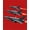 Red, Pattern 2, variant on ODIKA 6' x 9' Machine Washable Non-Slip Area Rug, Military Fighter-Jet High Traffic Rug, Red, 440679