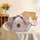 thumbnail image 4 of Fiudx Mantel Plegable, Elegante Protector de Alimentos con Protección Contra Moscas, Diseño Ahuecado para Un Uso Versátil, Fácil de Guardar para Comer En Interiores y Exteriores, Perfecto para Picnic, 4 of 6