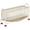 Milk white B, variant on Heavy-Duty Metal Kitchen Shelf Oxidation insusceptible Design Multi-Tier Storage framework for Bowls Bottles Easy Assembly