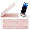 thumbnail image 1 of Teclado plegable Bluetooth Samsers Wireless Rosa, 1 of 9