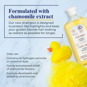 Intea Camomila Kids Shampoo for Blonde Highlights – 8.5Oz Chamomile Shampoo Hair Lightener for Kids – Natural Extract Toddler Shampoo with No Silicones or Parabens