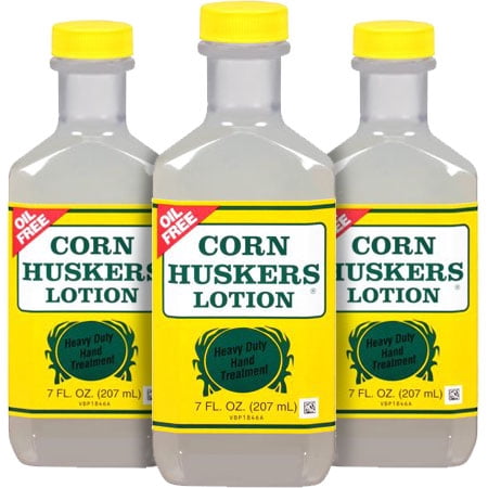 (3 Pack) Corn Huskers Lotion, Heavy Duty Hand Treatment, Oil Free, 7 (Best Lotion For Frequently Washed Hands)