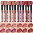 thumbnail image 4 of Matte Lipstick, Long Lasting Lipstick, Velvet Finish Lip Gloss for Wedding Makeup, Soft Moisturizing formula, Smooth Glide, High Saturation Color, Indoor Outdoor Use, Lightweight Cream Texture, 4 of 4