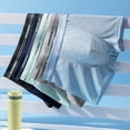 thumbnail image 3 of zeranth Men Boxers Breathable Seamless Thin Hollow Out Ice Silk Cooling Anti-septic U Convex Plus Size Men Panties Men Underwear, 3 of 6