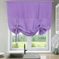 thumbnail image 1 of HAOAN Contemporary White Solid Print Kitchen Curtains  30 x 46 In, 1 of 7