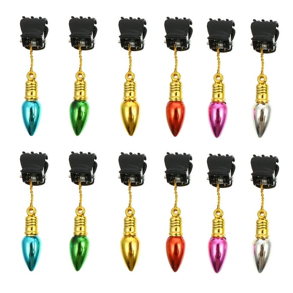 CIMAXIC 24pcs Whisker Clips Bell Beard Pendant Clip Beard Ornaments Beard Hair Decor,1.77"X0.39"X0.39"