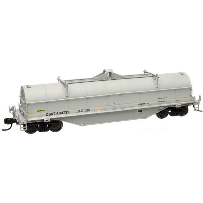 Atlas N Scale 42' Steel Coil Car CSX/Grey (Long Hood, No Atlas N Scale 42' Steel Coil Car CSX/Grey (Long Hood, No