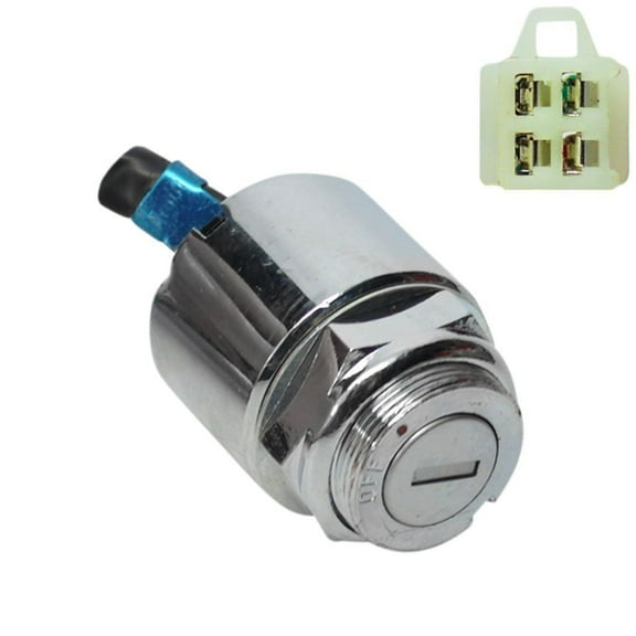 Ignition Key Switch - 4 Wire - 50cc 250cc Apollo ATV Quad Commander 200