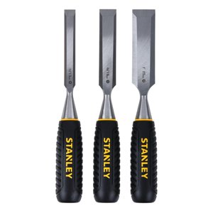 Stanley 3-Piece Wood Chisel Set