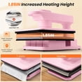 thumbnail image 6 of Adnoom Auto Heat Press 15x15, 1350W Swivel Dual Heat Press Machine, Higher Heating Height & 7-level Adjustable Pressure, Professional Heat Press for Sublimation T-shirt Hoodie, 6 of 10