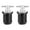 19mm Stainless steel, variant on Jesscasday 2 Pcs Universal Kayak Drain Plug Rubber Scupper Plugs Drain Holes Stopper T-Handle Drain Plug Marine Accessories