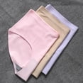 thumbnail image 4 of 1/3 Piezas De Seda De Hielo Sin Rastro Ropa Interior Ultrafina Invisible Costuras Para Mujer Talla Grande M-XXL, 4 of 4