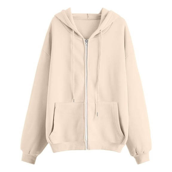 Aayomet Womens Hoodies With Zippers Zipper Hooded Coat Pocket Sweatshirt Tops (WH1, XL)