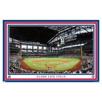 MLB Texas Rangers - Globe Life Field 22 Wall Poster, 22.375" x 34" Framed