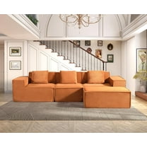 L shape modular sectional sofa