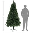 thumbnail image 6 of Demi Bonn 7.5ft Tall Artificial Christmas Tree with 1346 Branch Tips, Auto Open and Steel Base for Home Decor & Festive Events, Green, 6 of 7