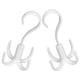 thumbnail image 4 of Colgador de bolso para cinturón, colgador de corbata, organizador de bufanda, colgador de almacenamiento para armario, 2 uds., 4 of 6