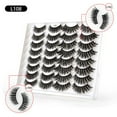 5 Pair 3d Lashes Realistic Mannequin Head Lashes 3d 25mm Thick Eyelash