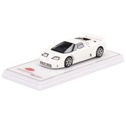 Bugatti EB110 Super Sport Bianco Monaco White 1/43 Model Car by True Scale Miniatures