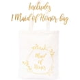 thumbnail image 6 of Bridesmaid Bags | 5 Bridesmaid Tote bags | 1 Maid of Honor Tote Bag (6 pack)$$Home Decor, Kitchen, & Other, 6 of 8