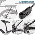 thumbnail image 4 of Rear Bike Rack - Heavy Duty Cargo  with Quick Release Mount for 24-29 Inch Bicycles, 60lbs Capacity Aluminum Pannier Rack, 4 of 6