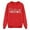 Red, variant on Festive Christmas Black Crewneck Sweatshirt for Children, Holiday Pullover for Boys and Girls, Age 6-12