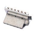 thumbnail image 3 of Sonducket Puente de guitarra Marco de metal Accesorios mejorados Suministros de guitarras Superficie lisa Puentes individuales Chapado ajustable Pieza Accesorios para instrumentos musicales Sonducket OD025774-00, 3 of 6
