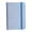 Blue1, variant on RZDLIZJ A7 Pocket Notebook,PU Leather Cover with 100 Sheets Thick Anti-Ink-Bleed Inner Pages,Multiple Gentle Cover Shades Available for On-the-Go Business Notes & Personal Pocket Memorandum