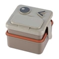 thumbnail image 2 of Plastic Double Lunch Box Office Lunch Box Microwave Oven Heating Portable Cartoons Children's Lunch Box, 2 of 6