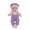 Purple, variant on Pink Pink Talking Vinyl Doll With Blinking Eyes And Realistic Sounds For Imaginative Play And Developmental Learning In Children