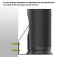 thumbnail image 4 of Estante de Montaje de Altavoces, Altavoces de aluminio de Servicio Pesado Monte de Pared De Pared UV Resistente A Las Almohadillas para MOVER 2 PARA JARDINES GARAJES, 4 of 7