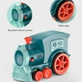thumbnail image 4 of Tholdsy Juego de juguetes de tren eléctrico para niños, juguetes electrónicos para niños y niñas, trenes pequeños alimentados por Juguetes Educativos Rosa, 4 of 6