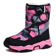 thumbnail image 1 of Boys Girls Snow Boots Winter Waterproof Outdoor Slip Resistant Faux Fur Lining (Toddler/Little Kid/Big Kid), 1 of 9