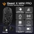 thumbnail image 2 of Ratón para juegos SMACKAPE WLMOUSE Beast X Mini Pro Ultraligero 34g, 2 of 8