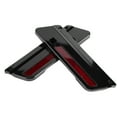 thumbnail image 3 of Saddlebag Latch Cover For Motorcycle 2pcs Motorcycle Saddlebag Latch Cover Reflectors For Glide Touring 94-17 Black, 3 of 8