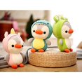 thumbnail image 4 of Linda figura de pingüino, pequeño pingüino de peluche, se transforma en dinosaurio, rana, máquina de agarre, muñeca para lanzar bodas, 23cm, 4 of 5