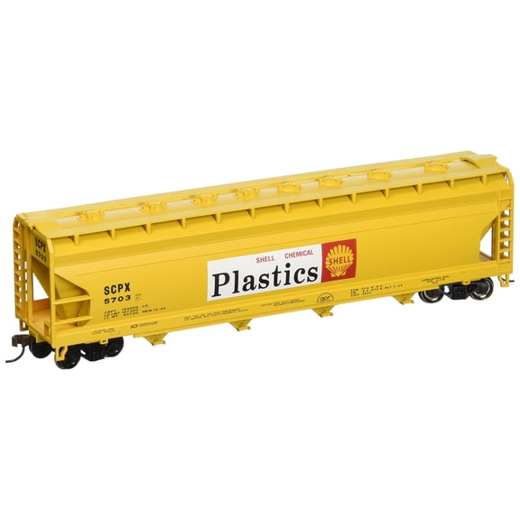 Bachmann BAC17534 HO 56 ft. ACF Centerflow Hopper Shell