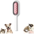 thumbnail image 1 of Cepillo para perros, cepillo para gatos, cepillo universal para el pelo de mascotas, cepillo para mascotas lavable de silicona ultrasuave, cepillo mágico reutilizable, rosa, pelo corto [Clase de eficiencia energética A] LingWen 1327533380690, 1 of 1