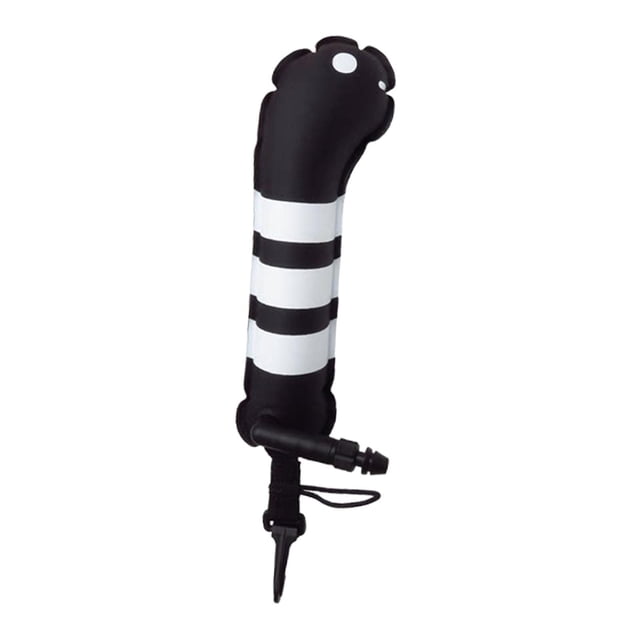 Almencla Marqueur de Surface de Plongée Bouée Légère Cadeau Unique Mini Bouée de Plongée Gonflable Noire