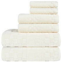 TureClos Cotton Towel Stripe Face Hand Bath Cloth Bathroom Absorbent 35 ...