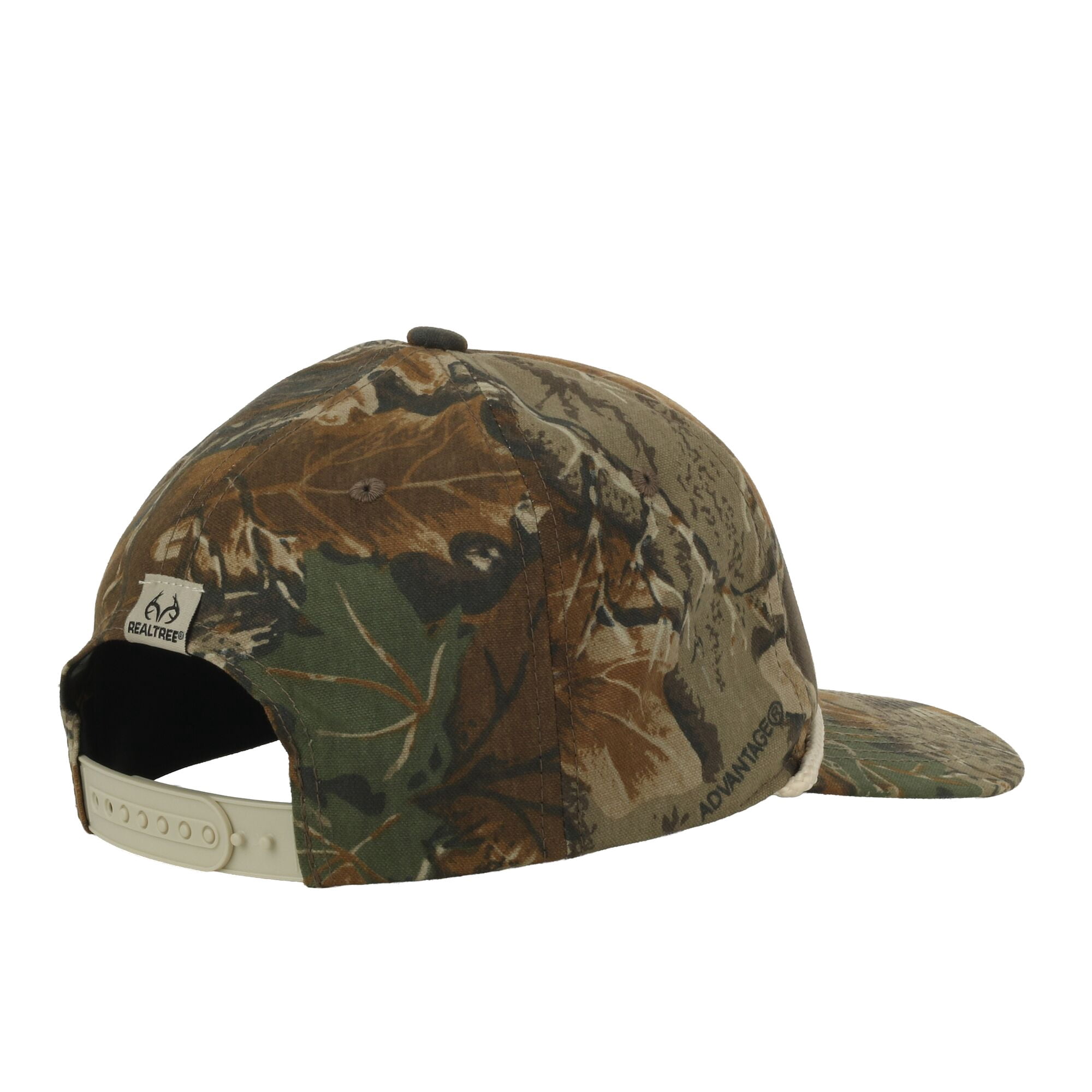 Realtree® Advantage Classic Camo Cap – Foam Front Flat Bill Snapback, One Size
