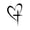 Black, variant on Love Heart Crucifix Waterproof Vinyl Stickers, PVC Decorative Car Decals, Scratch Covering Protective Decal, for Vehicle and Daily Accessories