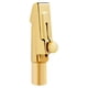 thumbnail image 2 of Boquilla de saxofón tenor chapada en metal Hugo para reemplazo de piezas de accesorios de saxofón Tamaño 6, 2 of 4