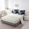 thumbnail image 5 of Homewish Natural Disaster Tornado 7-Piece King Bedding Set - Lightning Black Grey, 5 of 8