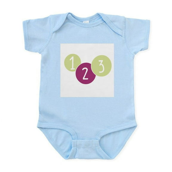 CafePress - TRIPLETS 2 Of 3 Infant Bodysuit - Baby Light Bodysuit, Size Newborn - 24 Months