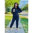 thumbnail image 4 of Conjunto de Jogger PRETTYGARDEN para Mujer Azul Oscuro Talle S, 4 of 5