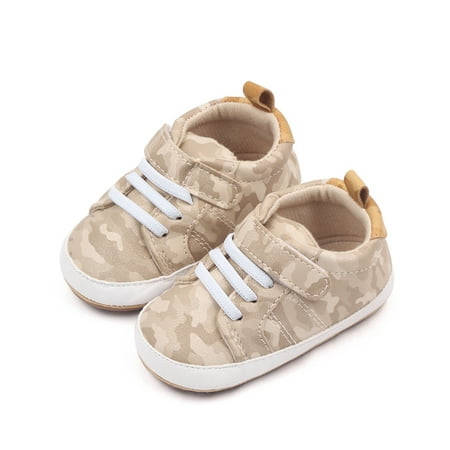 

WakeUple Baby Girls Boys Casual Sneaker Spring Camouflage Infant Toddler Shoes