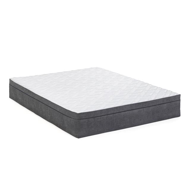 The Urban Port BM195927 12 in. California King Size Ultra Plush Foam